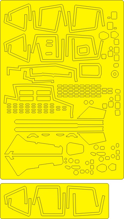 New Ware NWAM0832 1:48 Su-27UB Expert Kabuki Masks