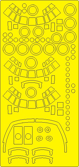 New Ware NWAM0921 1:72 C-130J-30 Hercules Expert Masks