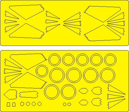 New Ware NWAM0998 1:48 Lockheed F-117A Expert Kabuki Masks