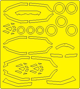 New Ware NWAM1142 1:72 F-35A Lightning II Expert Kabuki Masks