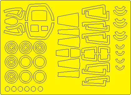 New Ware NWAM1195 1:48 Yak-28PP Brewer-E Basic Kabuki Masks