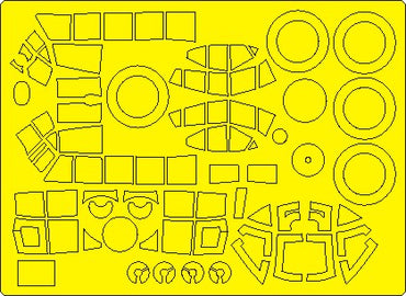 New Ware NWAM1198 1:48 Junkers Ju-88P-1 Basic Kabuki Masks