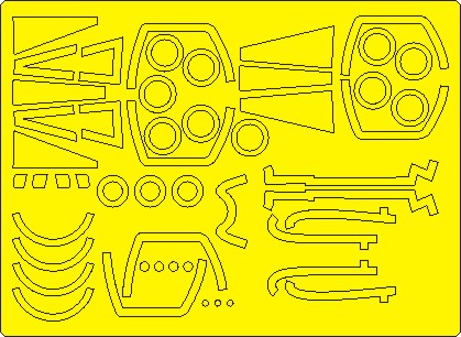 New Ware NWAM1309 1:48 Jaguar GR.1/GR.1A Expert Paint Masks