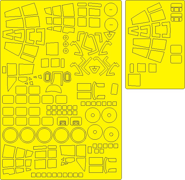 New Ware NWAM1311 1:48 Heinkel He-111H-20 Expert Kabuki Masks