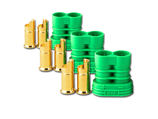 Castle Creations Castle Polarized Bullet Conn Female, 6.5mm Pk3 CC6900