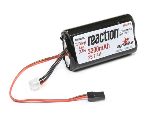 Dynamite 7.4V 3200MAh Li-Ion RX pack DYNB0510