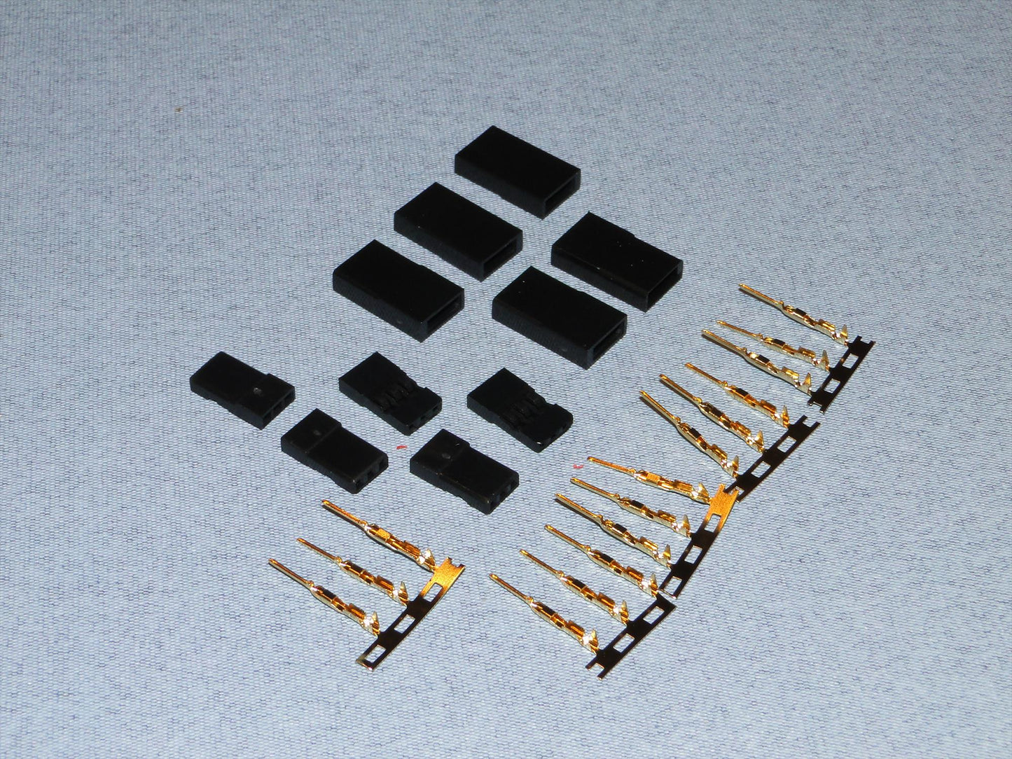 Fusion Futaba Socket Set (Gold Pins) 5pcs FS-FUTF/05
