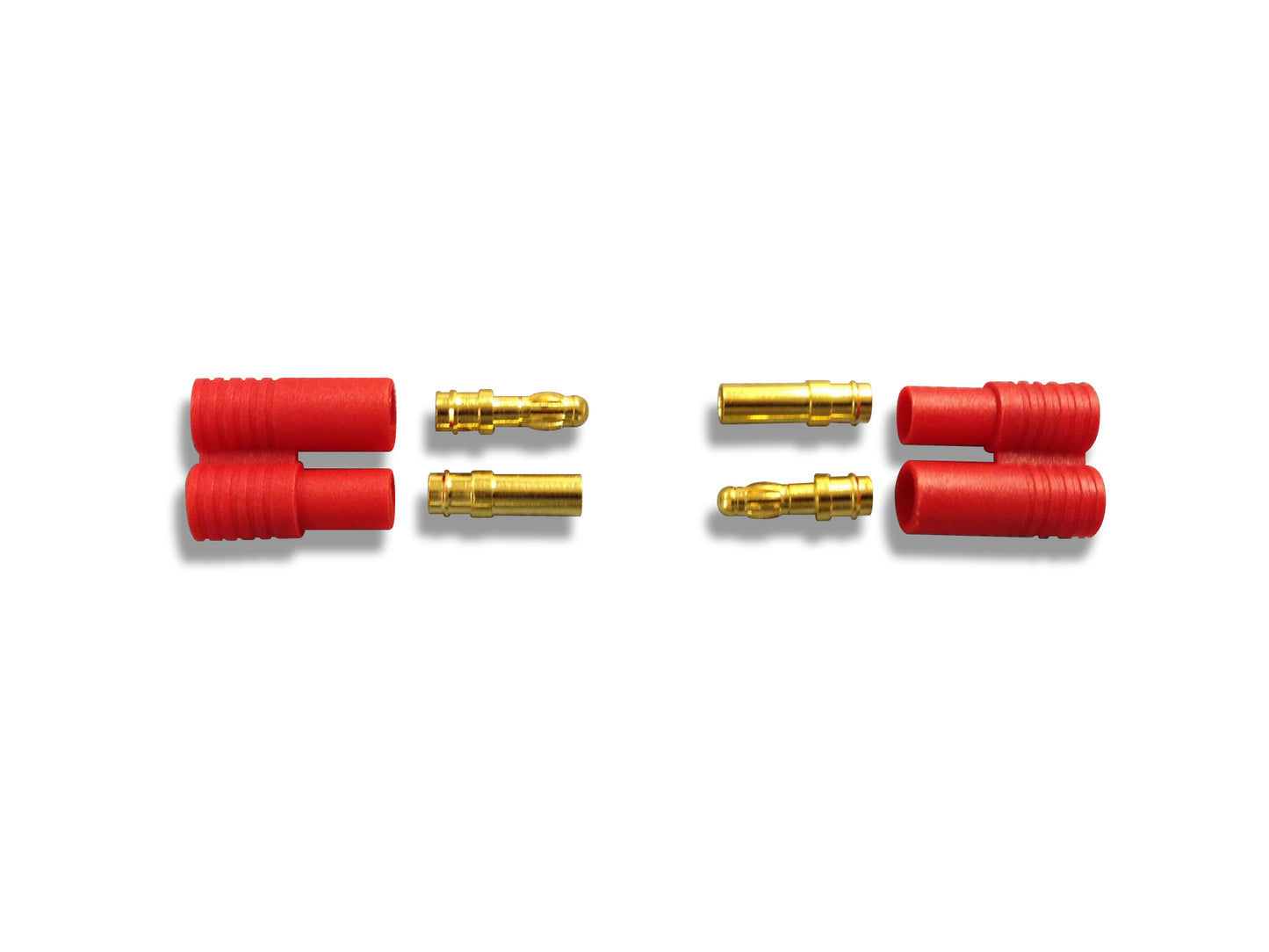 Fusion 3.5mm Gold 2prs w/polarity housing FS-GC03P/02
