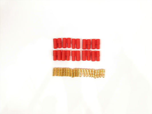 Fusion 3.5mm Gold 10prs w/polarity housing FS-GC03P/10