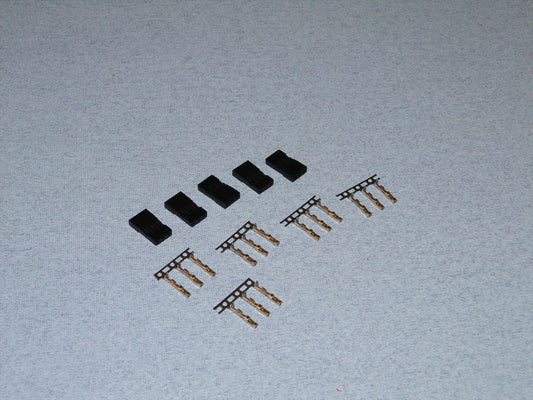 Fusion JR Plug Set (Gold Pins) 5pcs FS-JRM/05