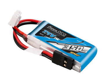 Gens Ace Li-Po Sport 2S 7.4V 350mAh 15C with JR G2S0350-15JR
