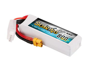 Gens Ace Li-Po 3S 11.1V 800mAh 30C Soaring with XT30 G3S0800-30X3