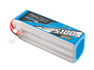 Gens Ace Li-Po Sport 6S 22.2V 5100mAh 80C with No Plug G6S5100-80