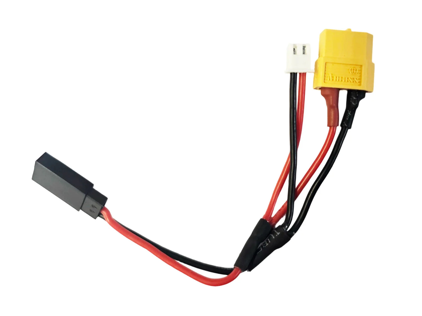 Gens Ace Gens Ace ADAPTER XT60 Female to JR-3P Male 100mm GAAX6FJR-3PM
