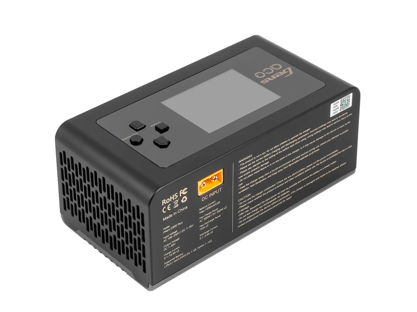 Gens Ace iMars D300 PLUS G-Tech Smart AC/DC Charger 300W GACD300P