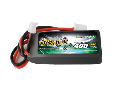 Gens Ace Li-Po Car 2S 7.4V 400mAh 35C with JST (SCX24) GC2S400-35JST