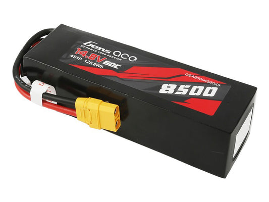 Gens Ace Li-Po Car 4S 14.8V 8500mAh 60C with XT90 GC4S85000-60X9