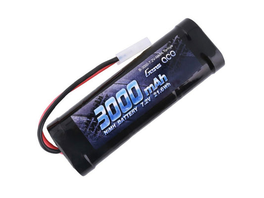 Gens Ace NiMH 7.2V 3000mAh with Tamiya GC6N3000-TM