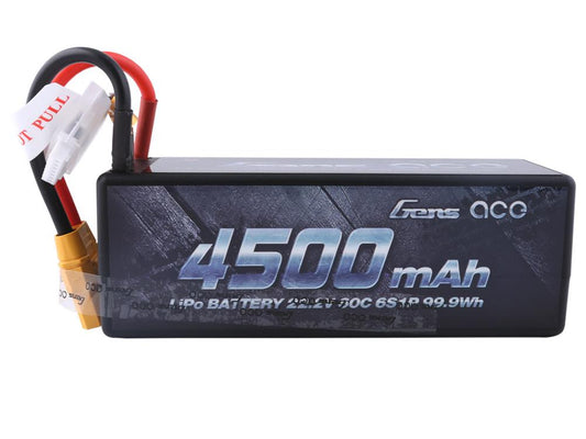 Gens Ace Li-Po Car Hard Case 6S 22.2V 4500mAh 60C with XT90 GC6S4500-60X9