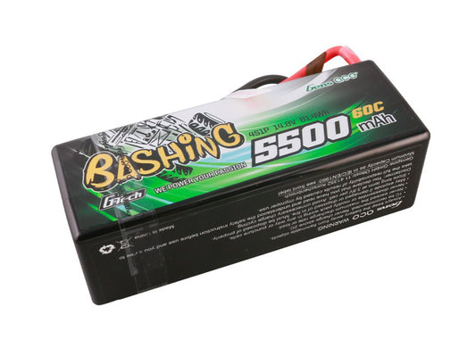 Gens Ace Li-Po Car Hard Case G-Tech 4S 14.8V 5500mAh 60C with XT90 GTC4S5500-60