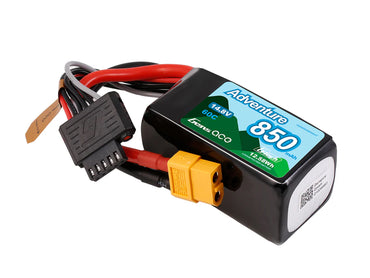 Gens Ace Li-Po Car G-Tech 4S 14.8V 850mAh 60C Crawling with XT60 GTC4S850-60X6