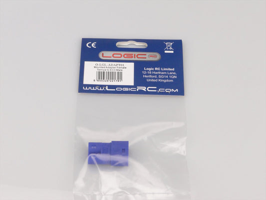 Logic RC Moulded Adapter Female Tamiya to EC3 Male LGL-ADAPT01