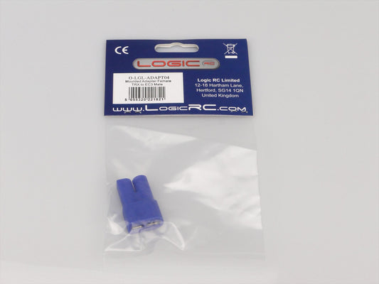 Logic RC Moulded Adapter Female TRX to EC3 Male LGL-ADAPT04