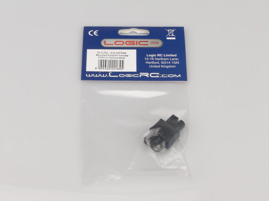 Logic RC Moulded Adapter Female XT60 to Tamiya Male LGL-ADAPT06
