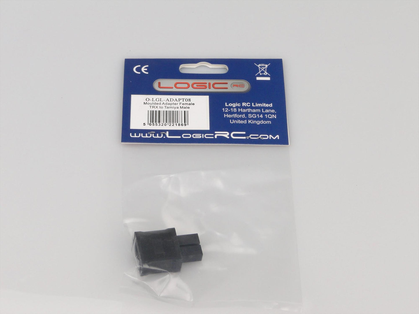 Logic RC Moulded Adapter Female TRX to Tamiya Male LGL-ADAPT08