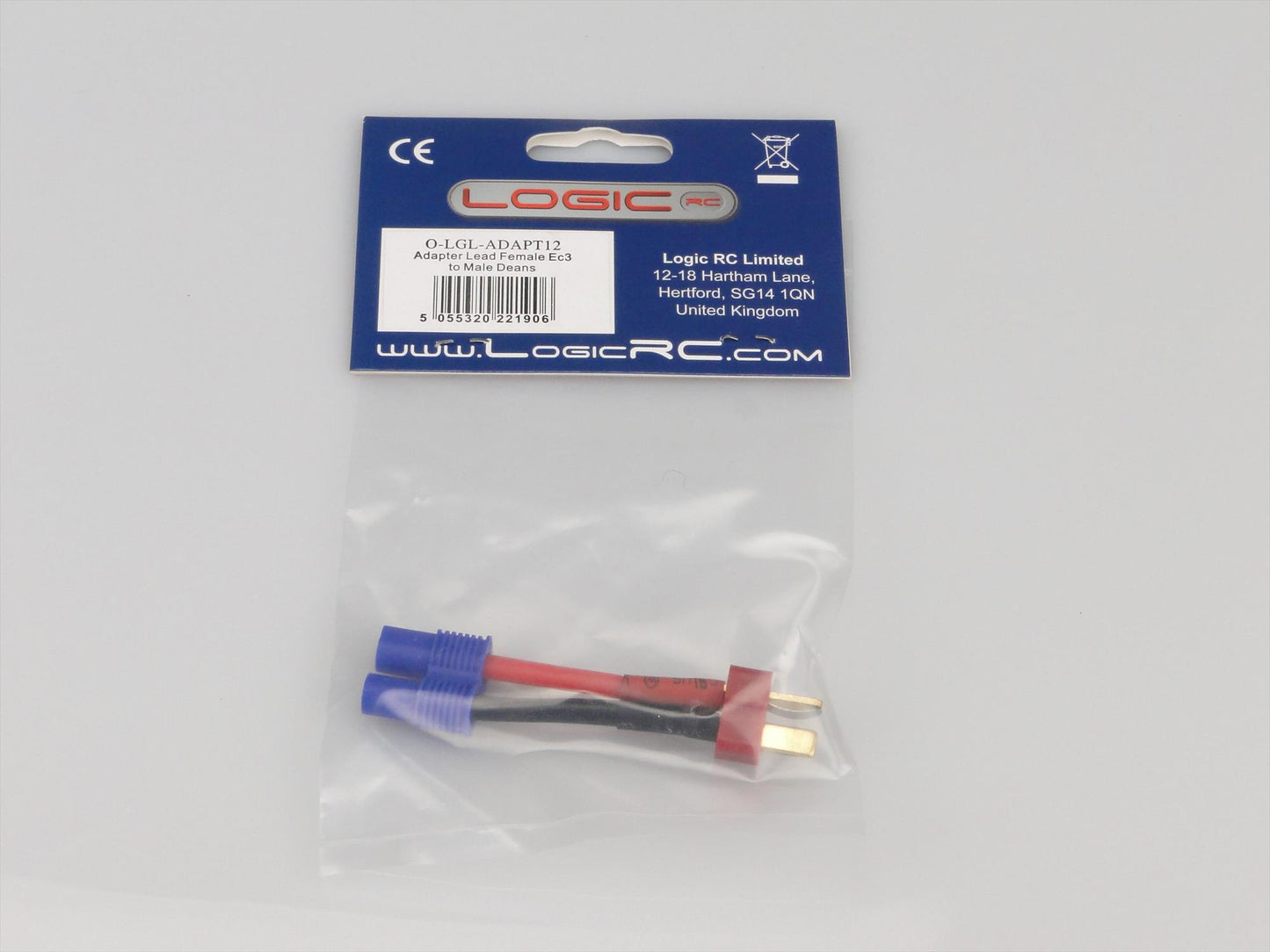 Logic RC Adapter Lead Female EC3 to Deans Male LGL-ADAPT12