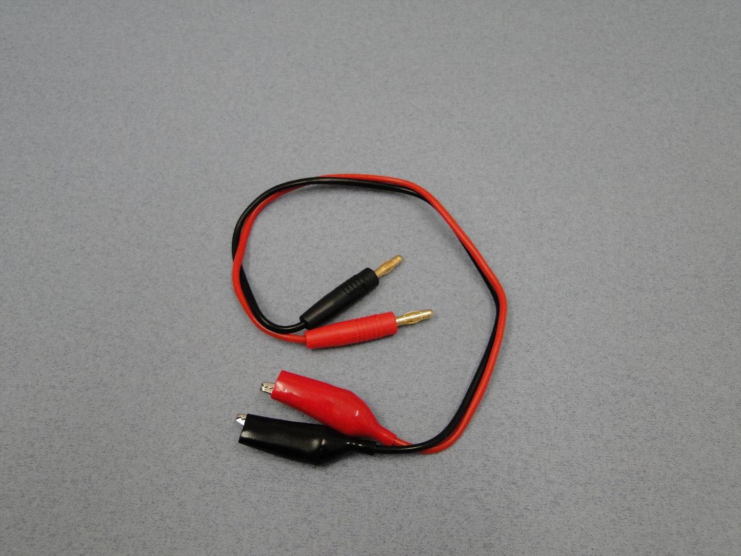 Logic RC Charge Lead : 4mm~Mini Croc Clips LGL-CLCROC