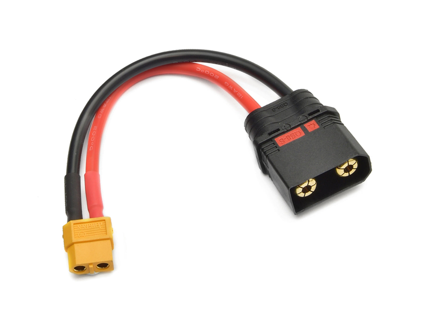 Logic RC Charge Lead: XT60~QS8-S LGL-CLQS8
