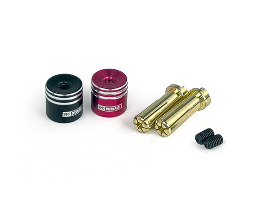 RC Overhaul Heatsink Grip Bullet Connector 5mm (pr) RCO-HSC5L