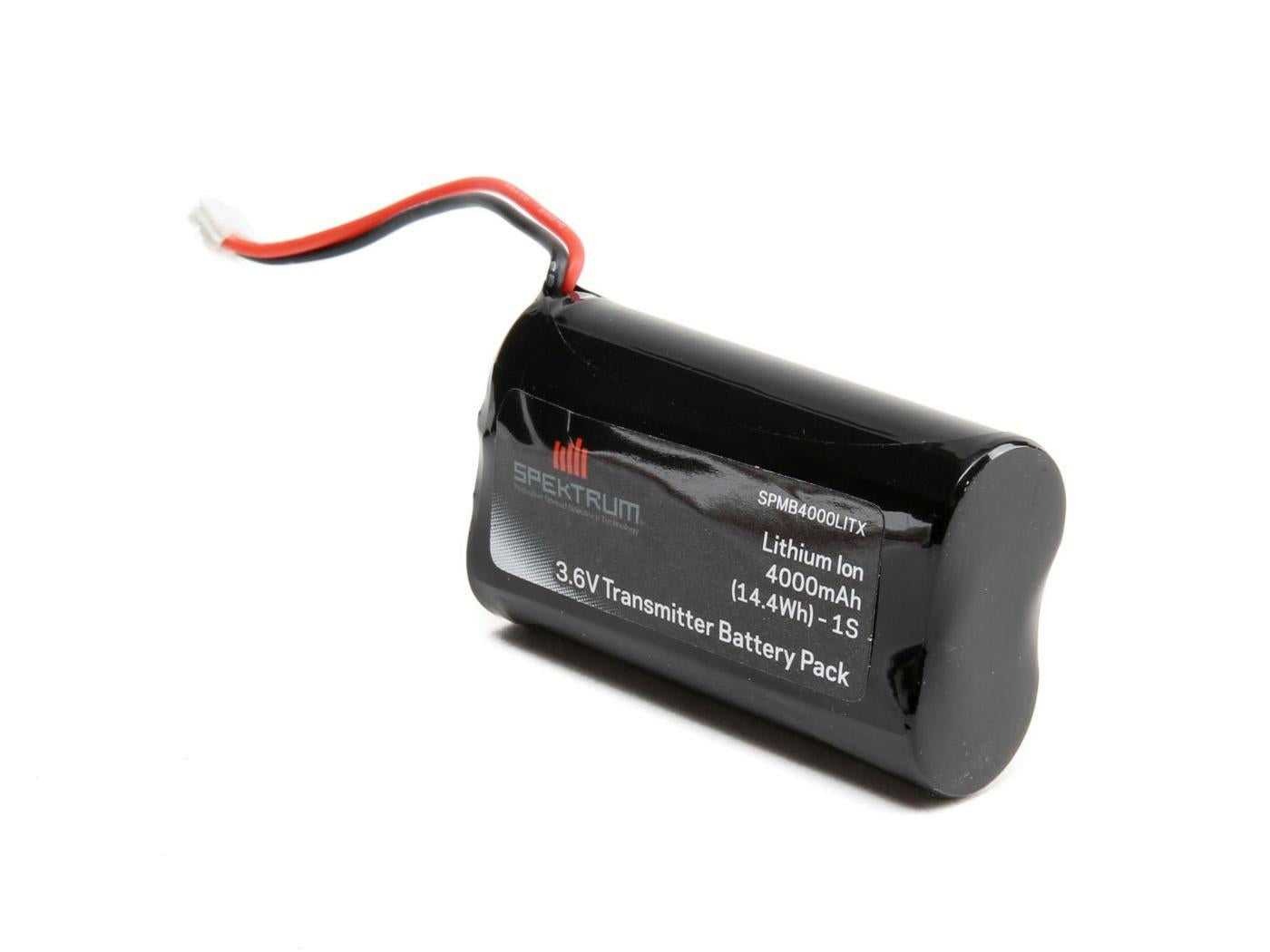 Spektrum 4000Mah Li Ion Battery: DX6R SPMB4000LITX
