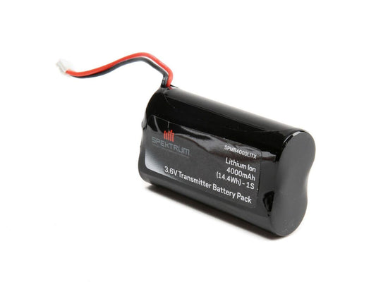 Spektrum 4000Mah Li Ion Battery: DX6R SPMB4000LITX