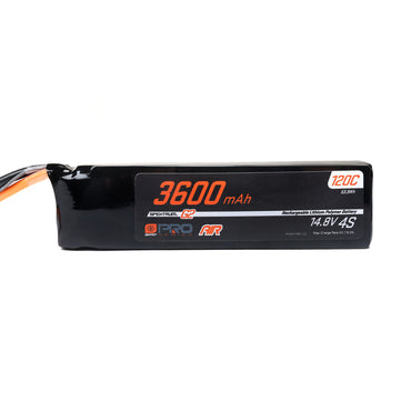 Spektrum 14.8V 3600mAh 4S 120C Smart G2 Pro Air LiPo Battery: IC3 SPMX-1068
