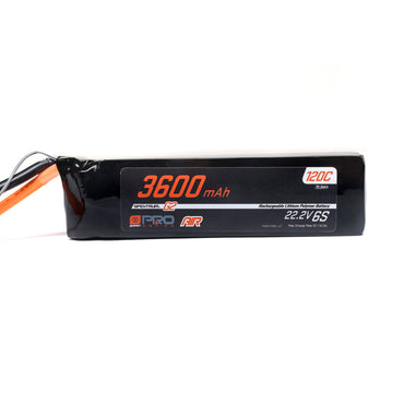 Spektrum 22.2V 3600mAh 6S 120C Smart G2 Pro Air LiPo Battery: IC5 SPMX-1069