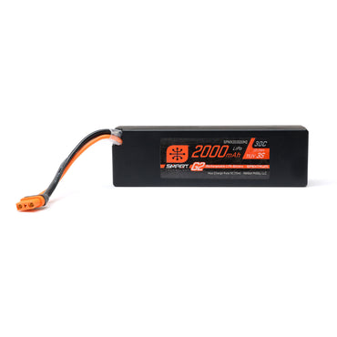 Spektrum 11.1V 2000mAh 3S 30C Smart G2 LiPo Battery: IC2 SPMX203S30H2