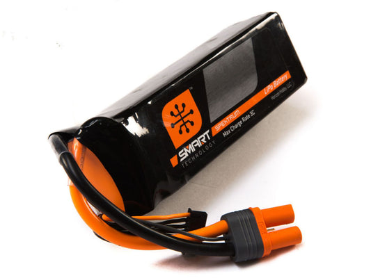 Spektrum 3200mah 3S 11.1V Smart LiPo 30C; IC3 SPMX32003S30