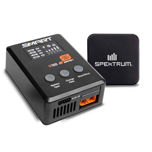 Spektrum S100 1x100W USB-C Smart Charger, 65W USB-C GaN Power Supply SPMXC2090PI