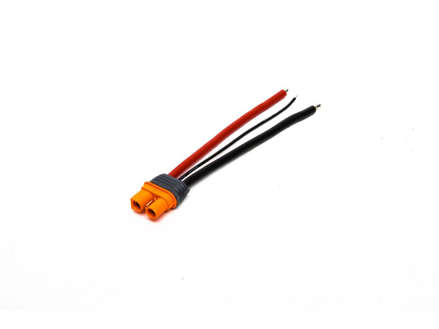 Spektrum IC3 Battery Connector 4" / 100mm; 13 AWG SPMXCA306