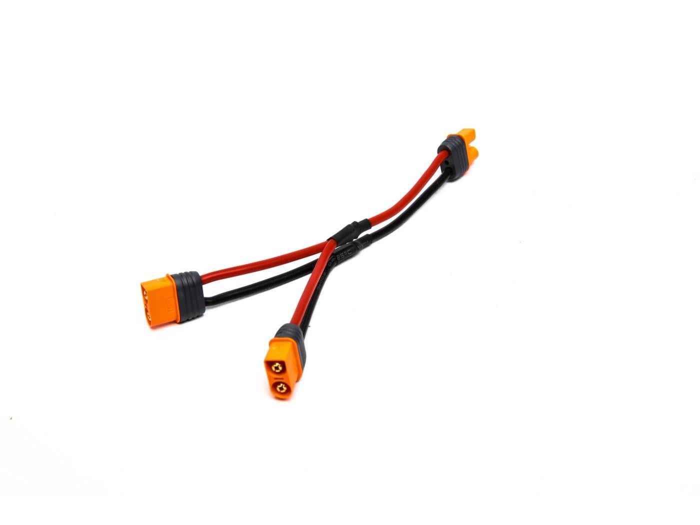 Spektrum IC3 Battery Parallel Y-Harness 6" / 150mm; 13 AWG SPMXCA307