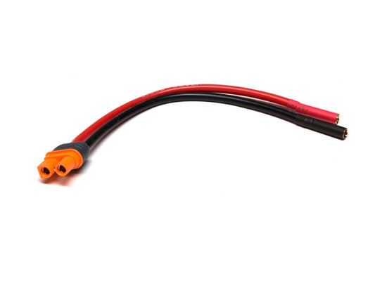 Spektrum IC3 Battery Lead to 4mm Female Bullet SPMXCA311