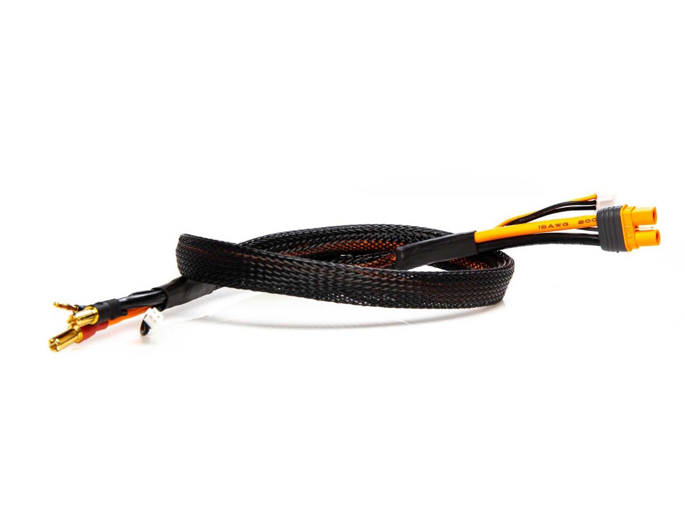 Spektrum IC3 Battery / 5mm Bullet 2' Smart 2S Adapter SPMXCA316