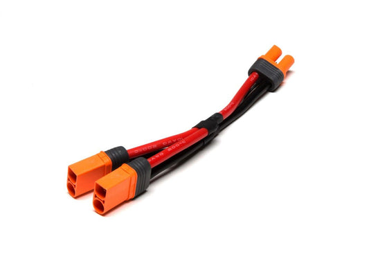 Spektrum IC5 Battery Parallel Y-Harness 6" / 150mm; 10 AWG SPMXCA509