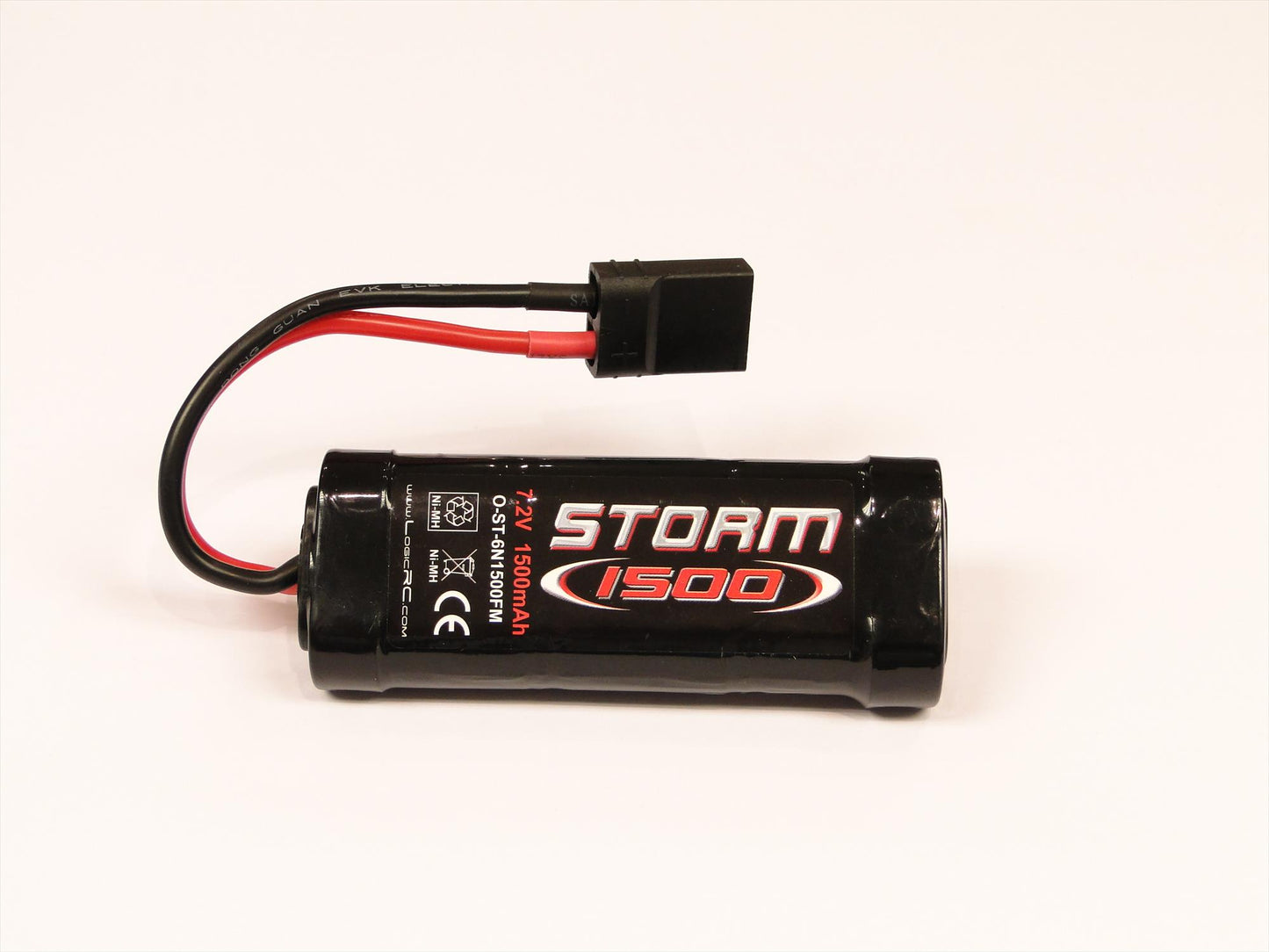 Storm Batteries NiMH 7.2V 2/3A 1500mAh Stick w/TRX 6N1500M