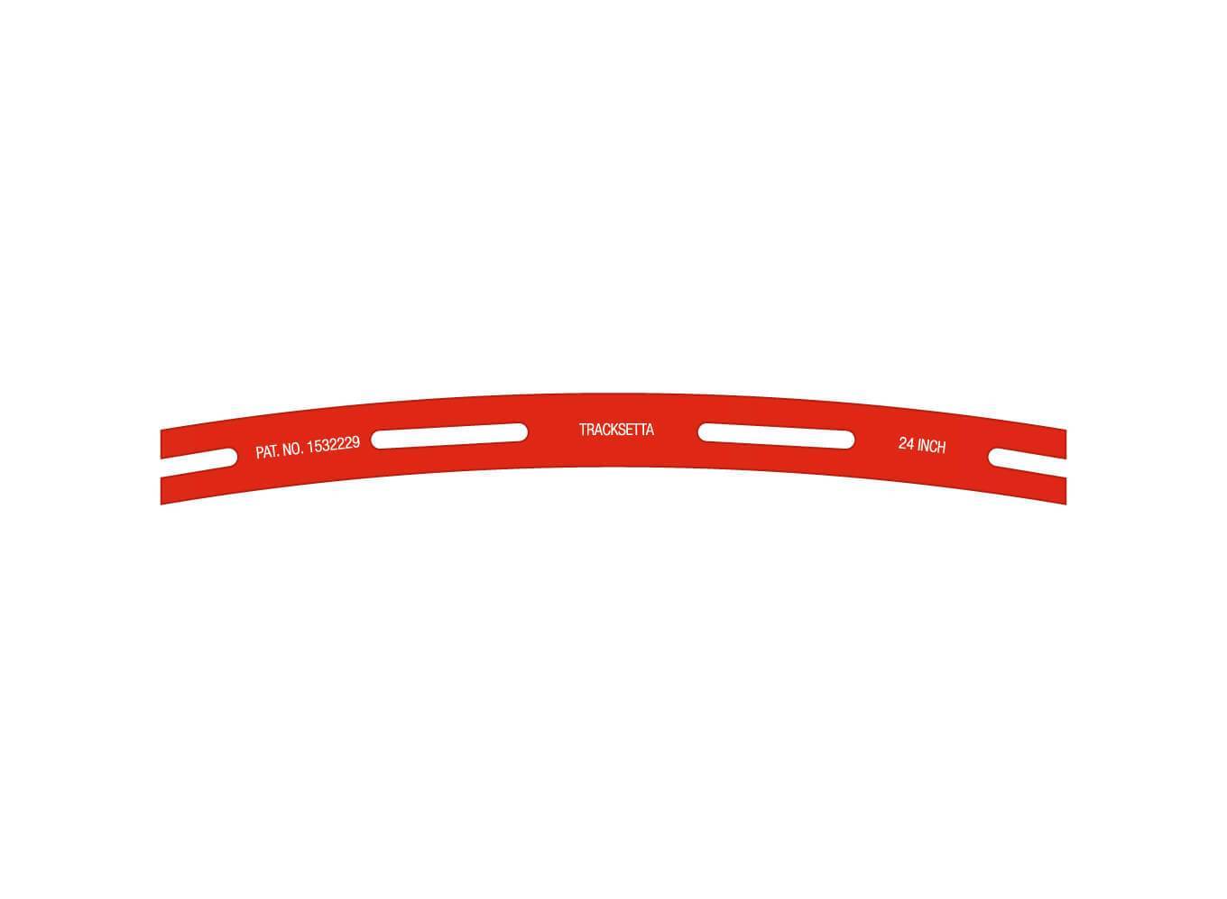 Tracksetta OOT24 Template 24" Radius HO/OO Gauge