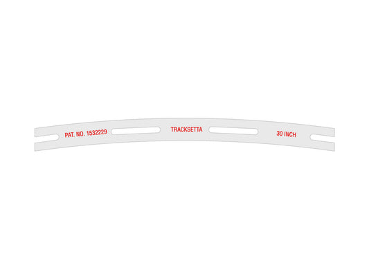 Tracksetta OOT30 Template 30" Radius HO/OO Gauge
