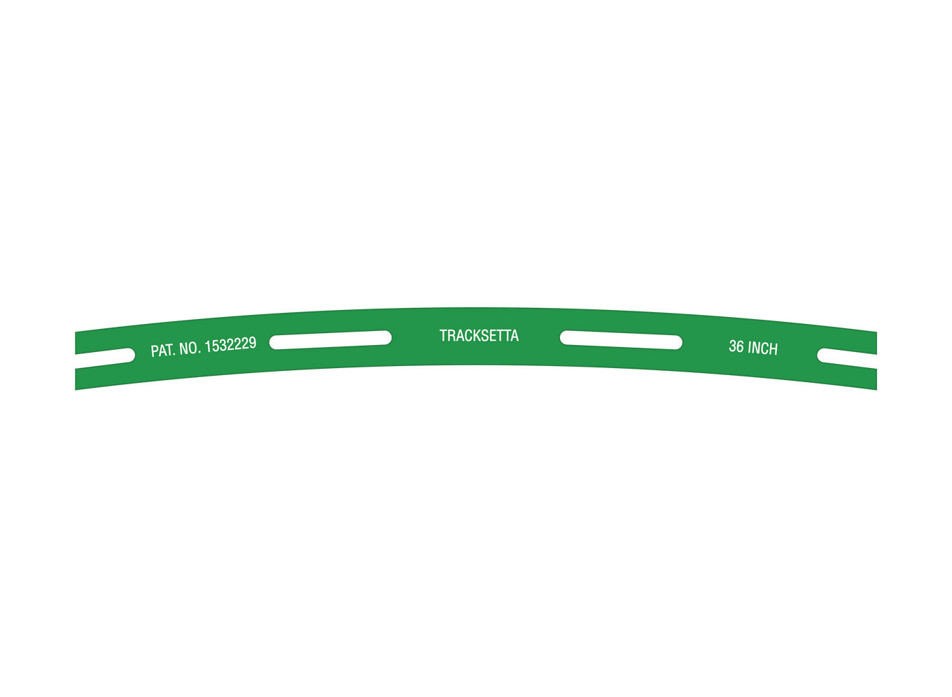 Tracksetta OOT36 Template 36" Radius HO/OO Gauge