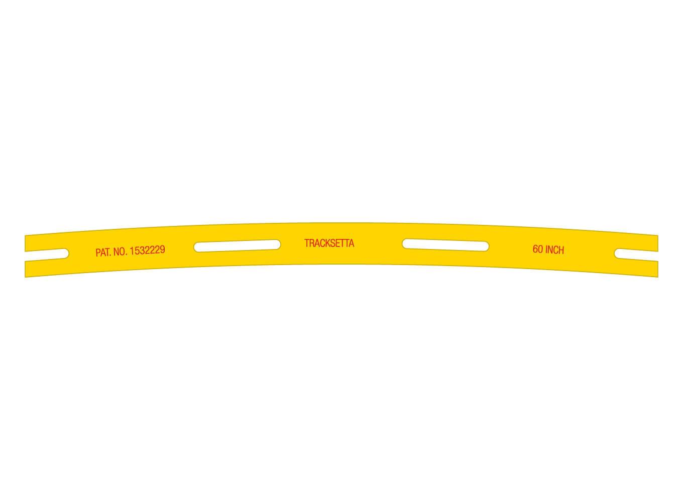 Tracksetta OOT60 Template 60" Radius HO/OO Gauge